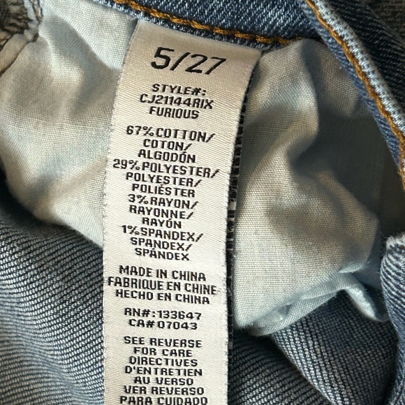 Monkey ride Jeans - EnJean Dark Blue Jeans & Blue jeans 3 pair size 5/27 (f) - Picture 10 of 16